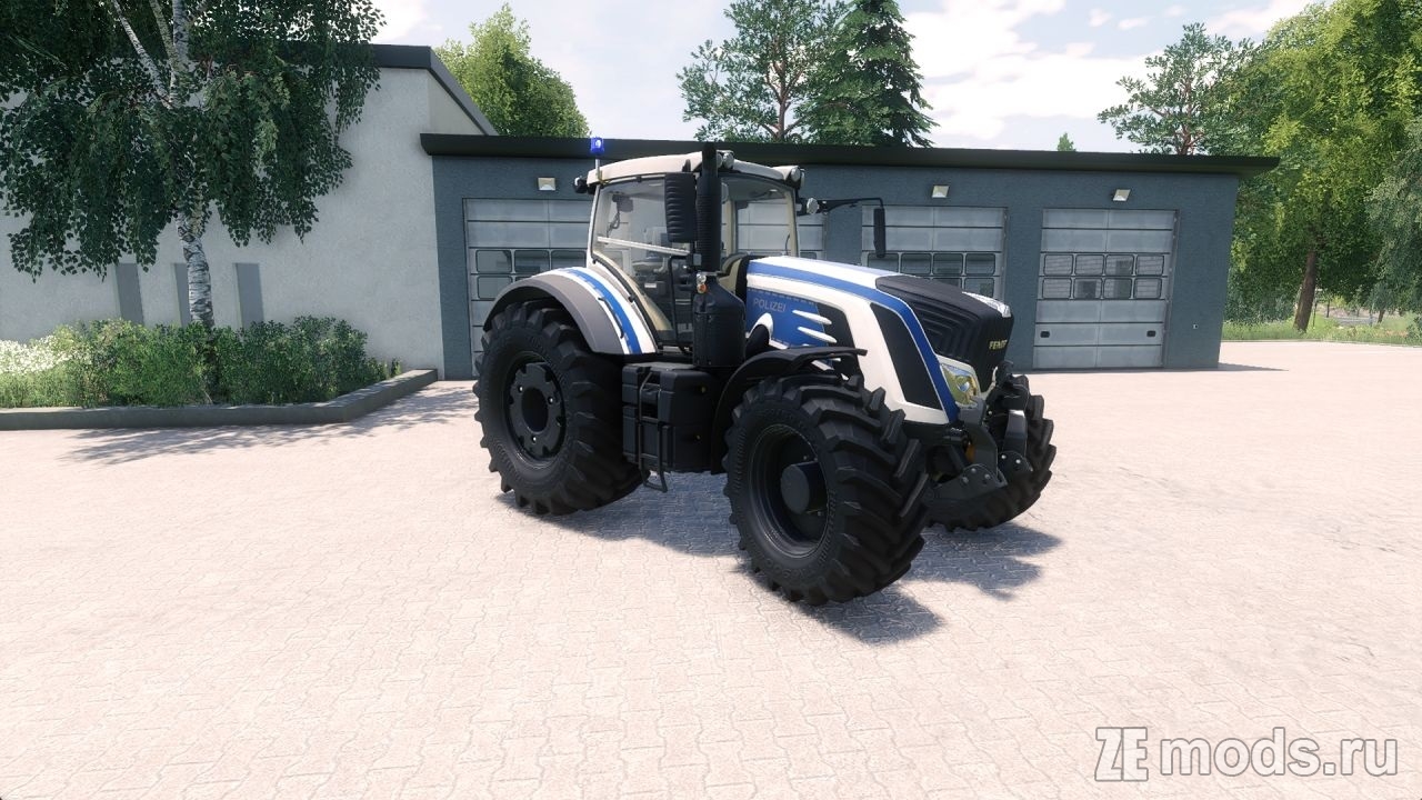 Fendt 900 Vario Полиция для Farming Simulator 2019