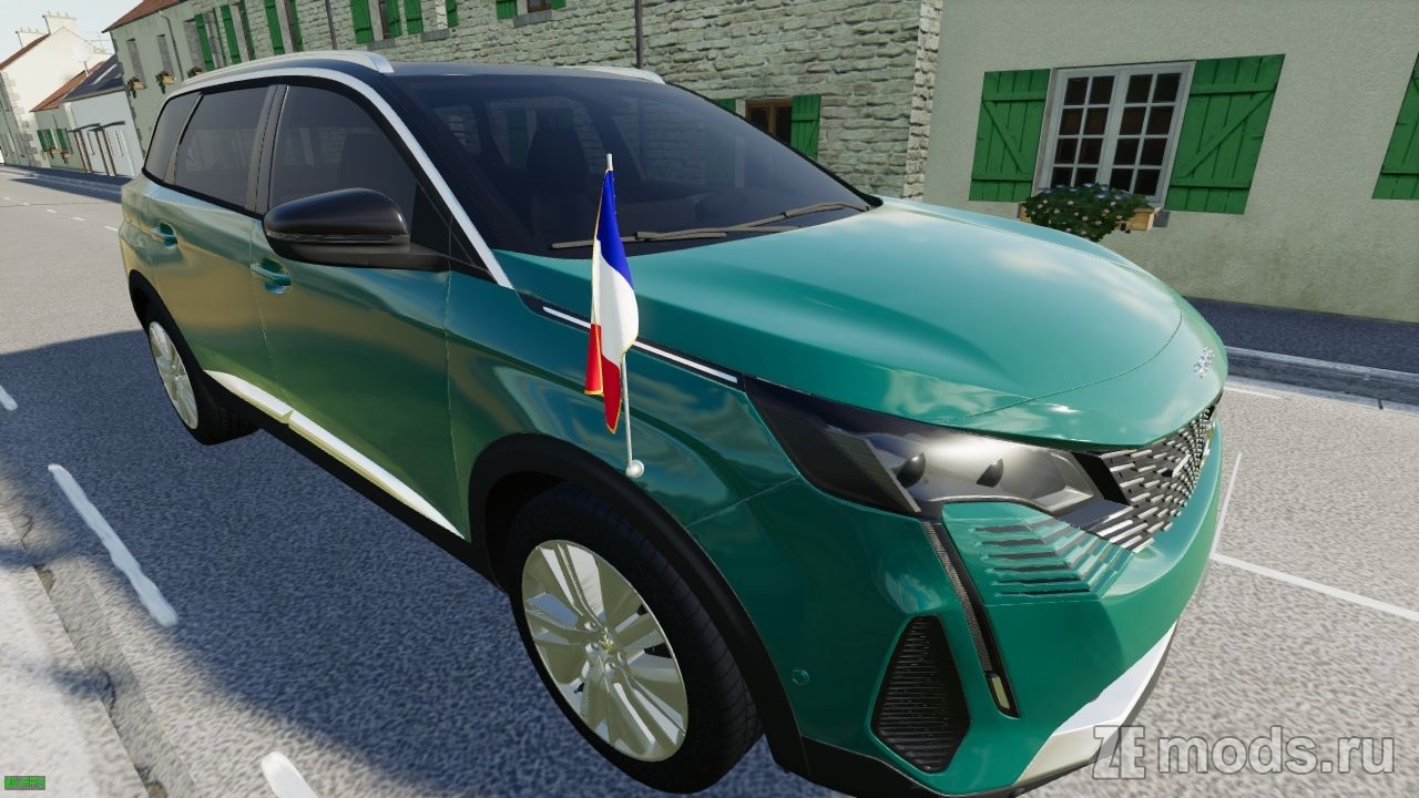 Мод Peugeot 5008 Phase II "Президентский" для Farming Simulator 2019