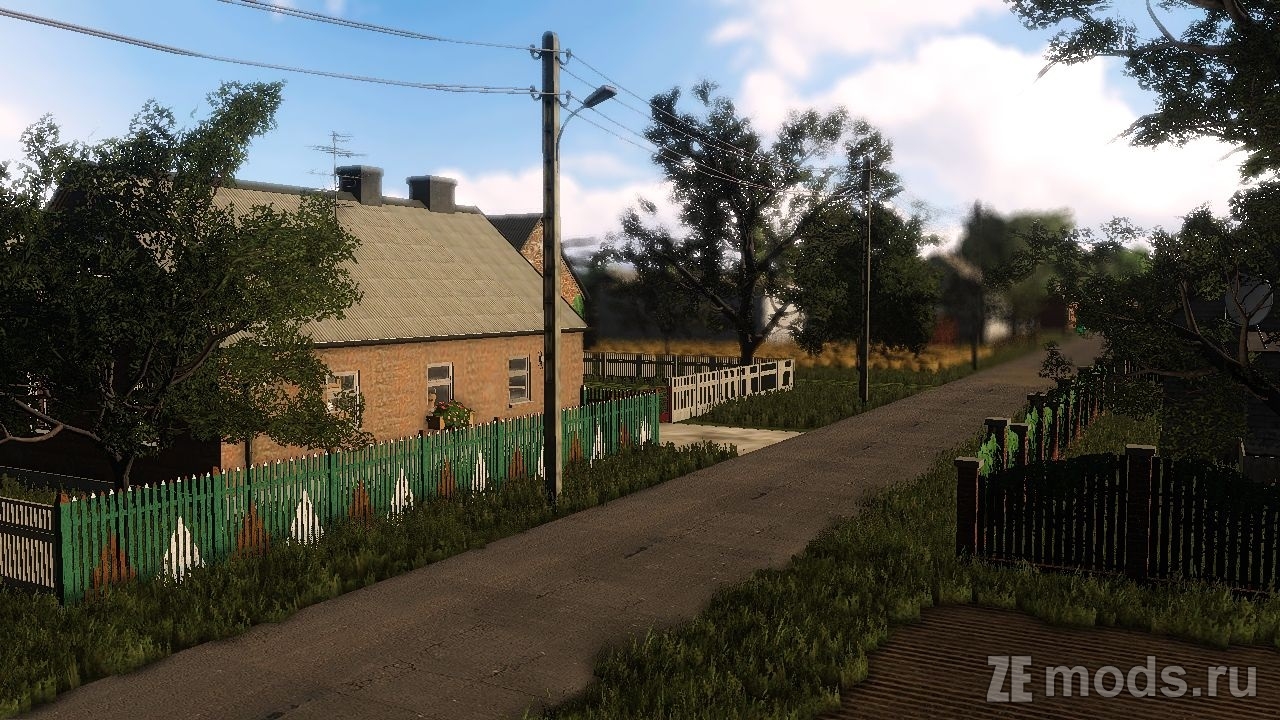 Карта "Вымышленная деревня Кровице" для Farming Simulator 2019