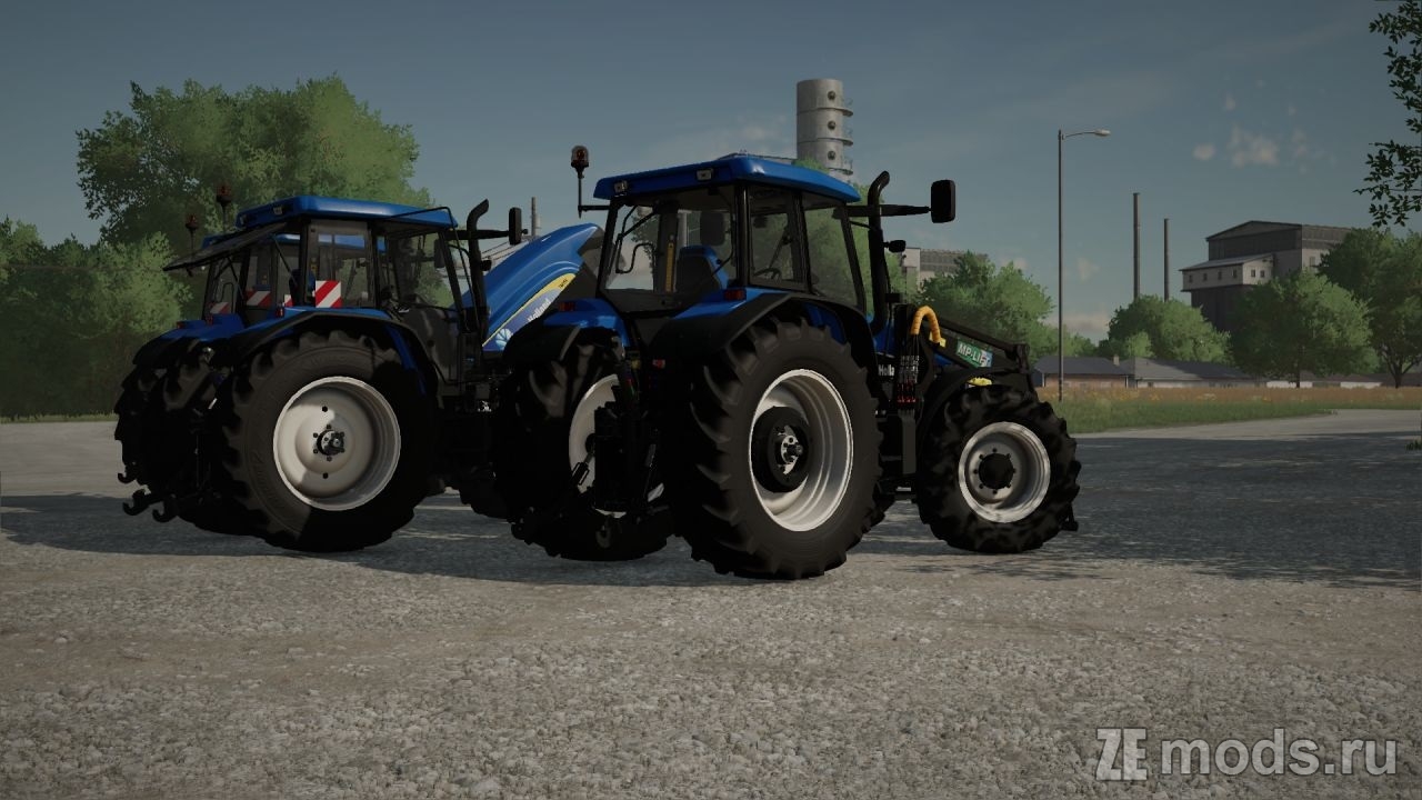 Мод New Holland TM 120 - TM 190 (1.0.0.0) для Farming Simulator 22