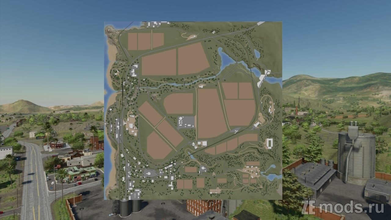 Карта Ravenport 22 (1.0.0.0) для Farming Simulator 22