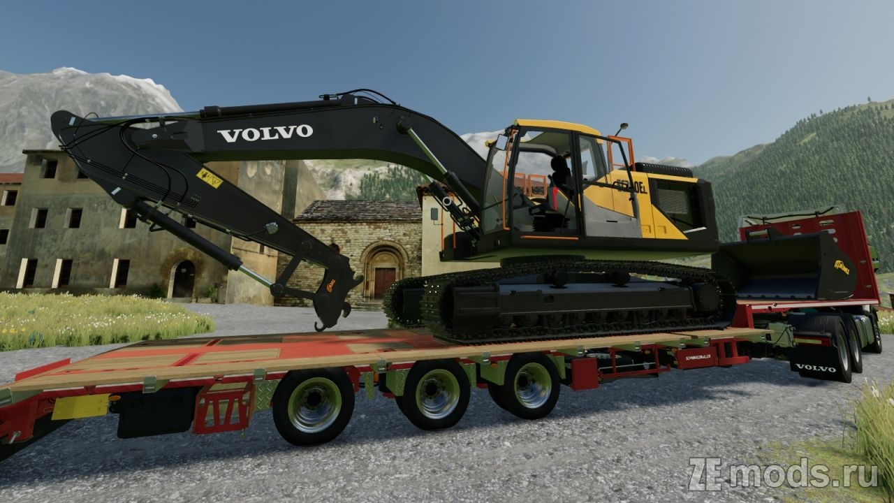 Мод Volvo EC300EL (1.0.0.0) для Farming Simulator 22