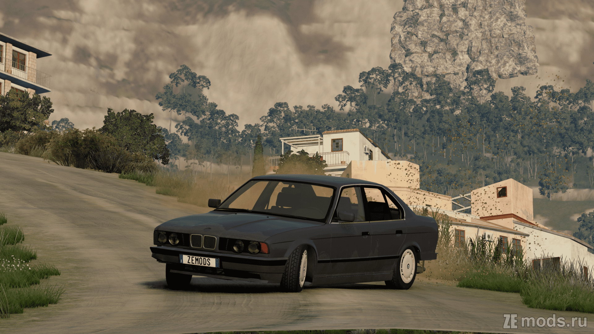 BMW M5 E34 (2.0) для Beamng.Drive (0.31.x)