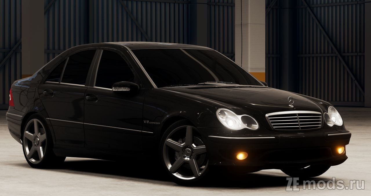 Мод Mercedes-Benz W203 для BeamNG.drive