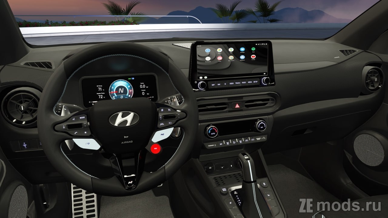 Мод Hyundai Kona N версия 1.0 для Assetto Corsa