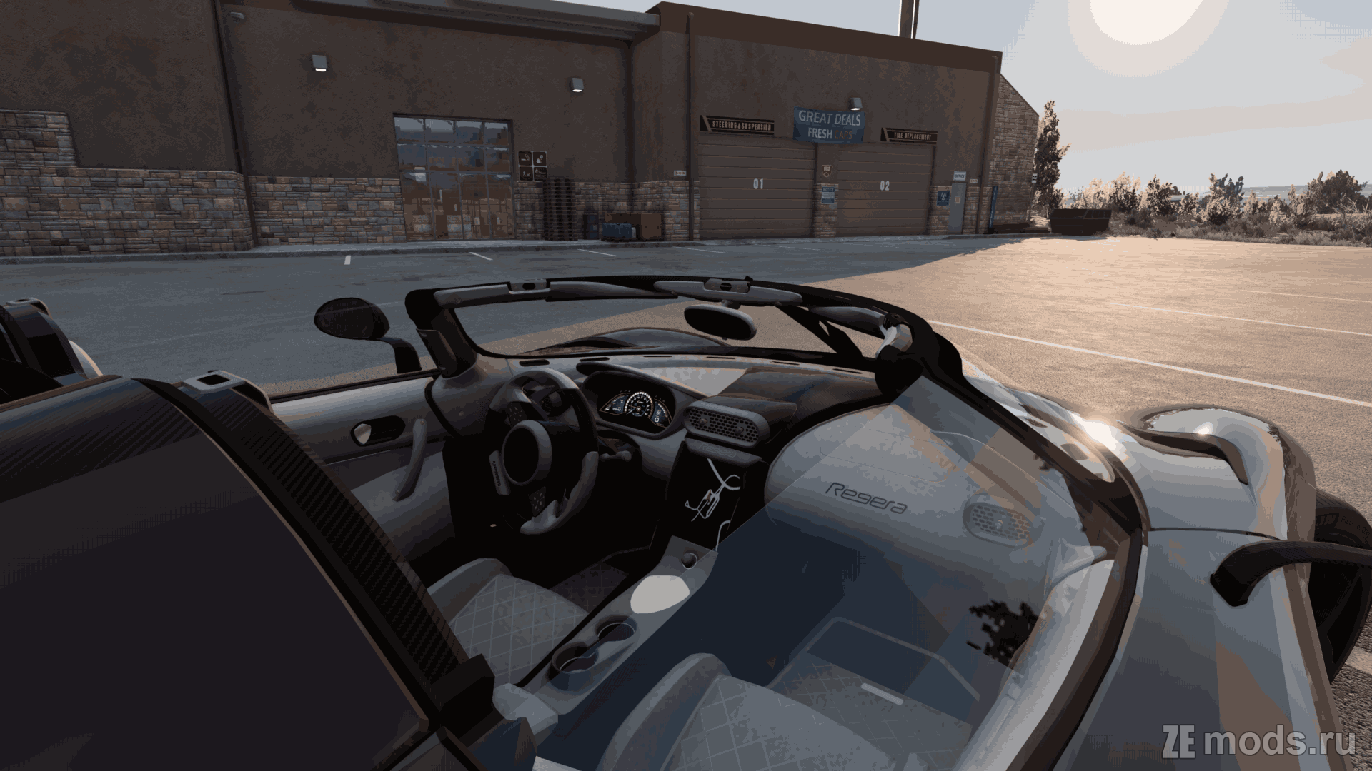 Мод Koenigsegg Regera (1.2) для BeamNG.drive (0.31.x)