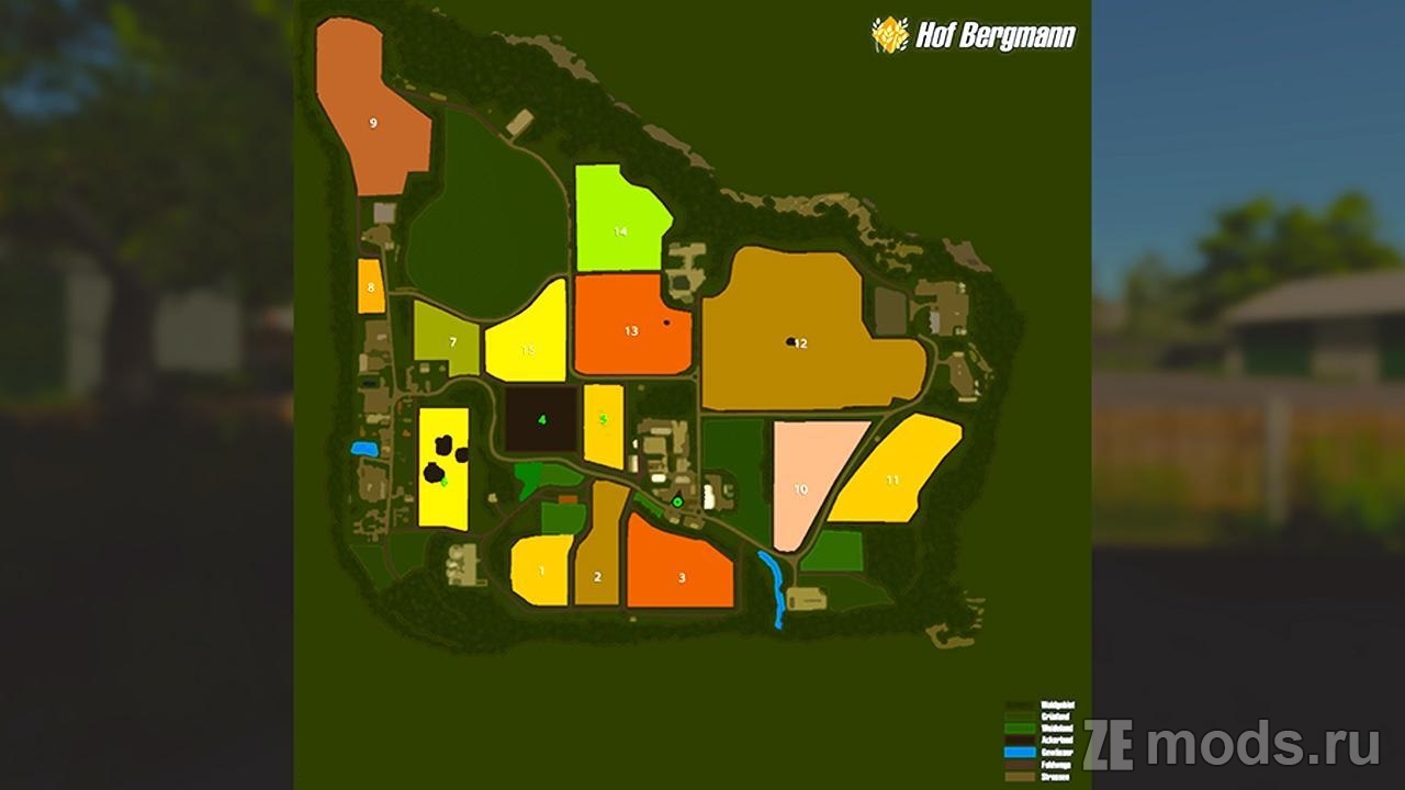 Карта Hof Bergmann для Farming Simulator 2019