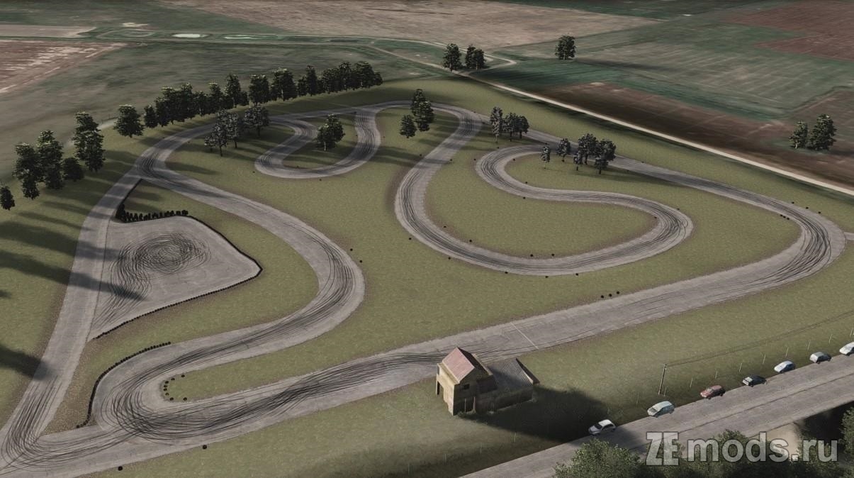 Карта "Rudes Karting Track" (2.0) для Assetto Corsa