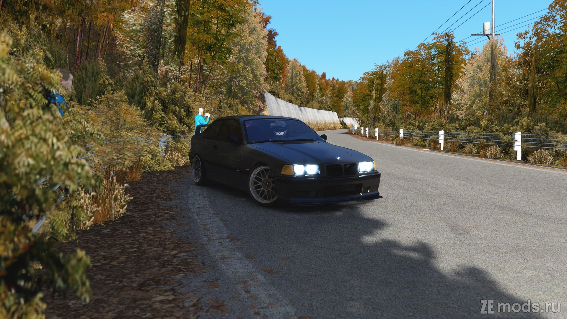 Мод BMW E36 M3 Single Turbo Prvvy Spec для Assetto Corsa