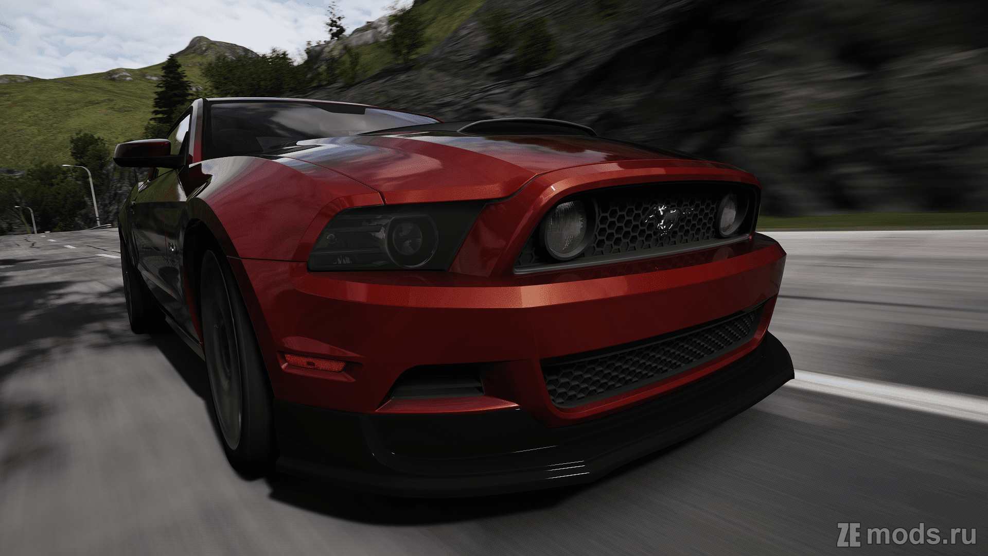 Ford Mustang S197 для Assetto Corsa