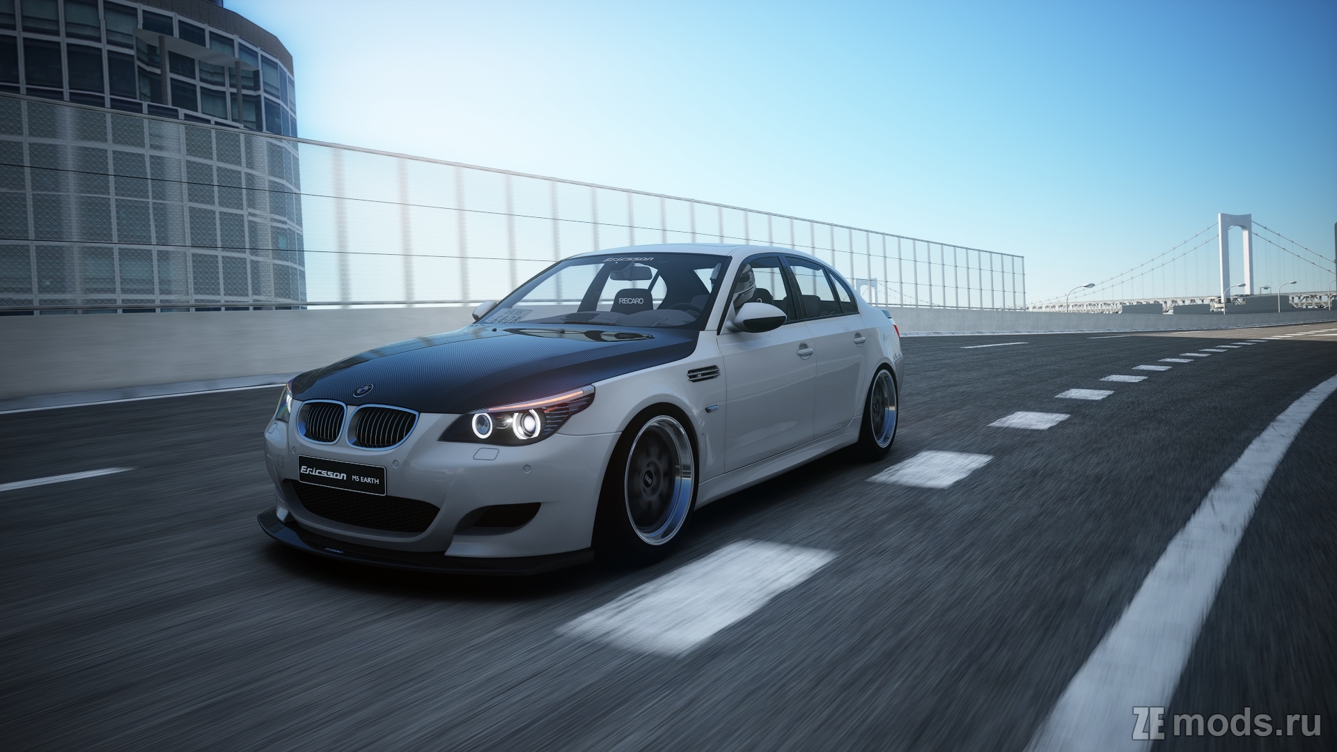 Мод BMW M5 Ericsson (1.15) для Assetto Corsa