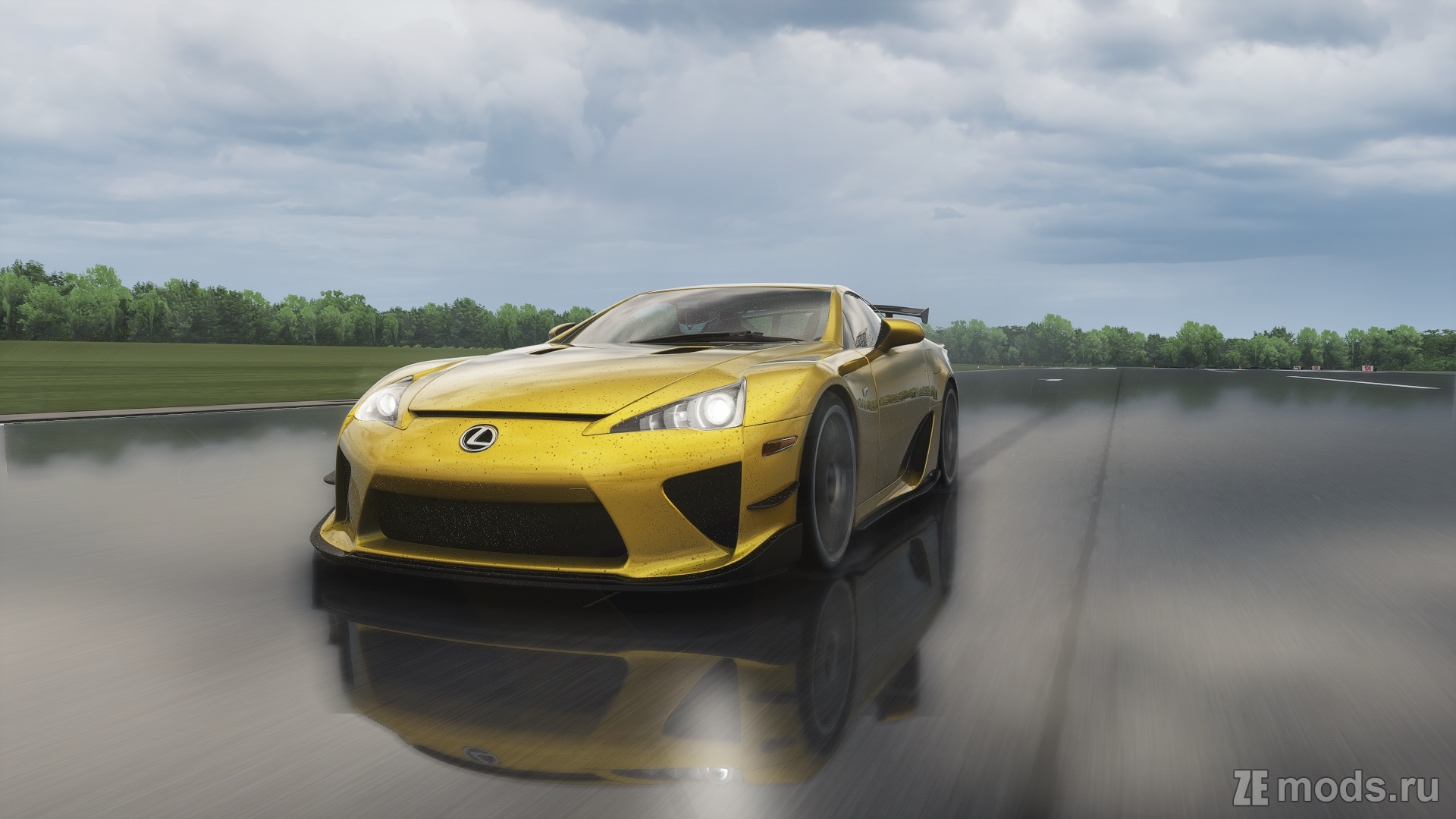 Скачать мод Lexus LFA No Hesi Spec для Assetto Corsa