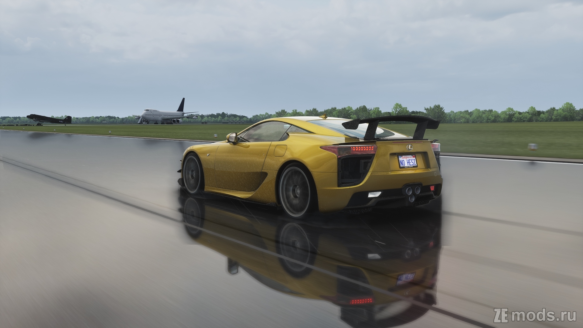 Мод Lexus LFA No Hesi Spec для Assetto Corsa