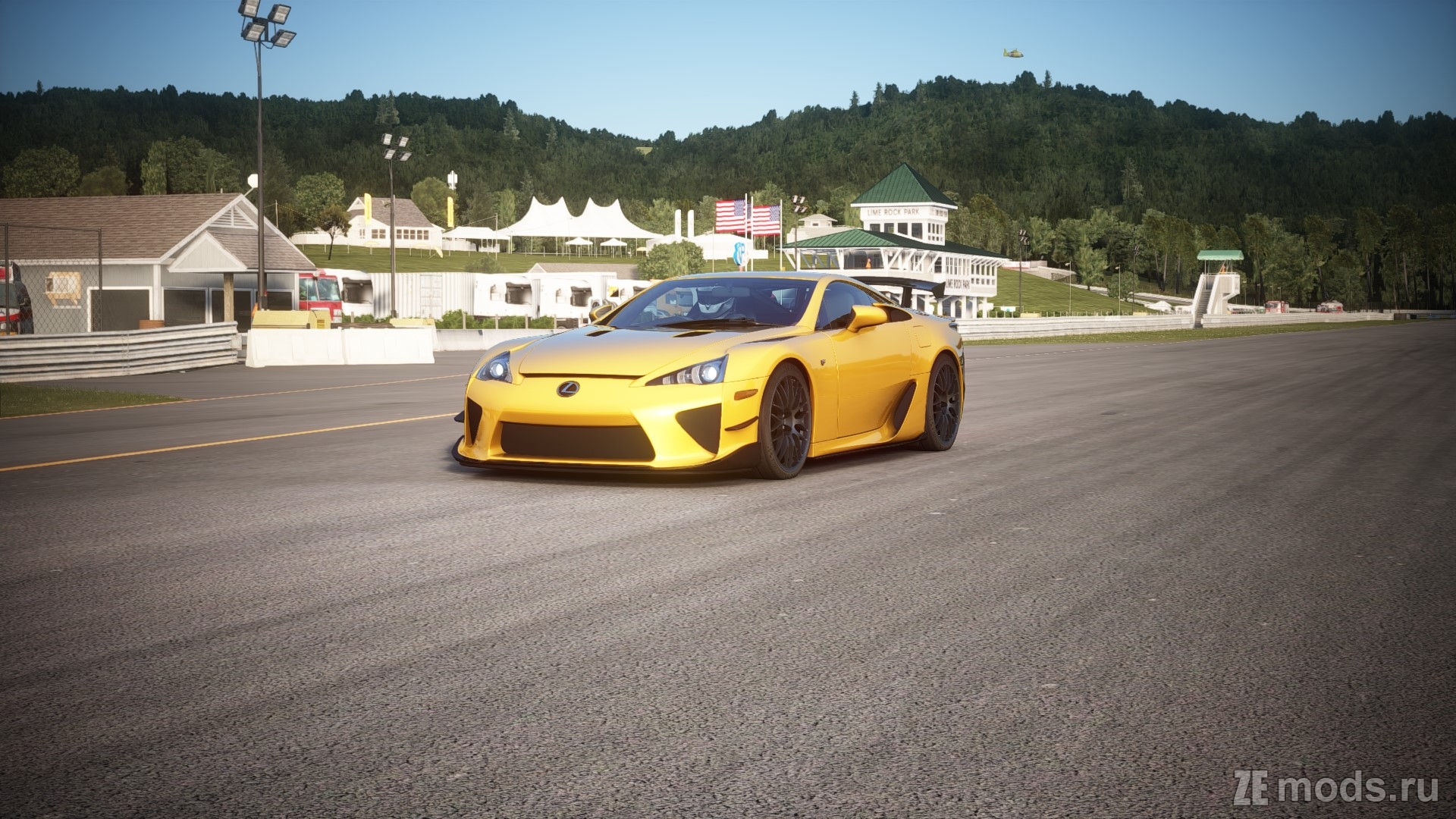 Мод Lexus LFA No Hesi Spec для Assetto Corsa