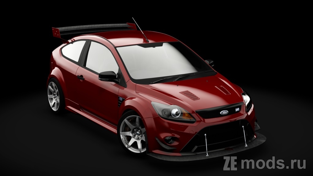 Мод Ford Focus RS для Assetto Corsa