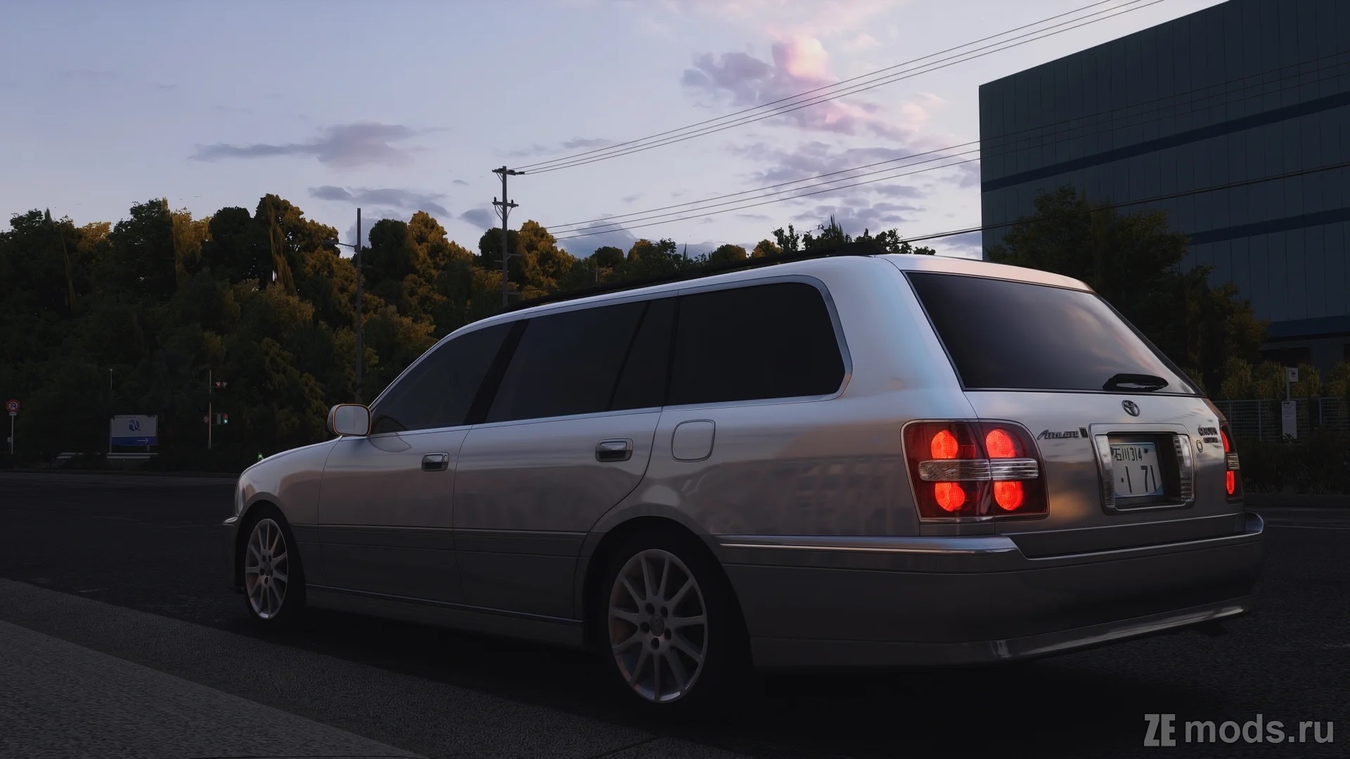 Мод Toyota Crown Athlete Wagon 2001 (JZS171W) (1.0) для Assetto Corsa