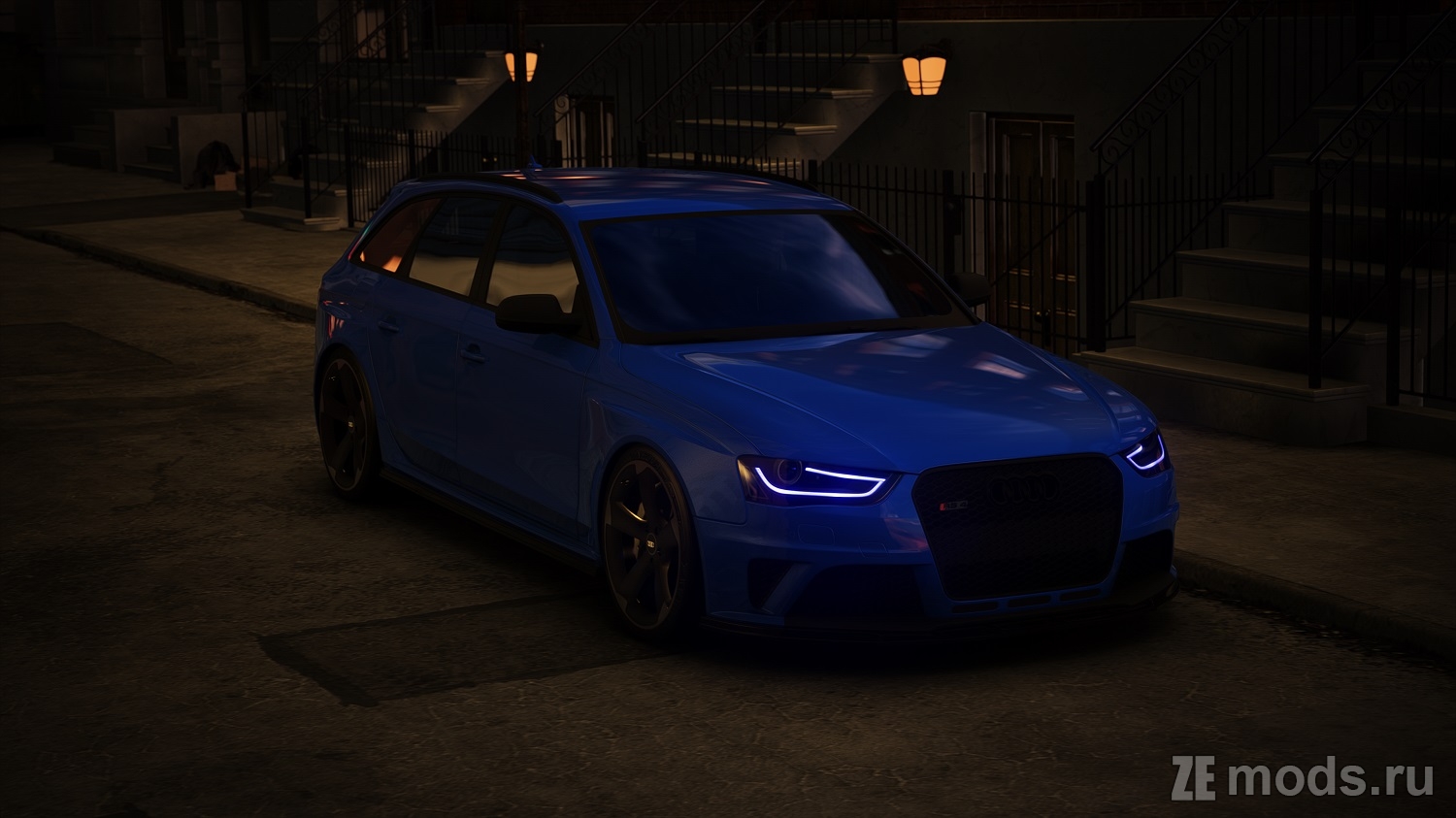 Мод Audi RS4 B8 Avant STAGE 2 | 536 CH - 551 NM для Assetto Corsa