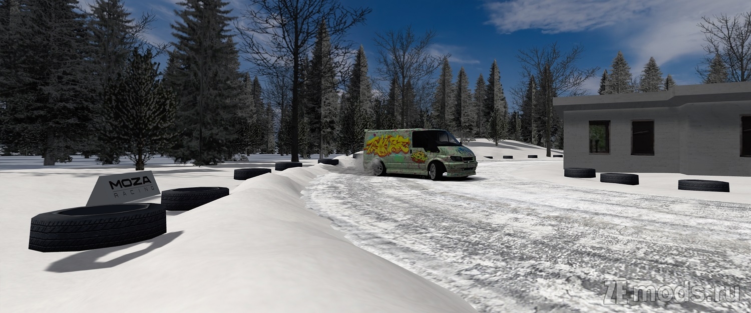 Мод Ford Transit Tuning pack для Assetto Corsa