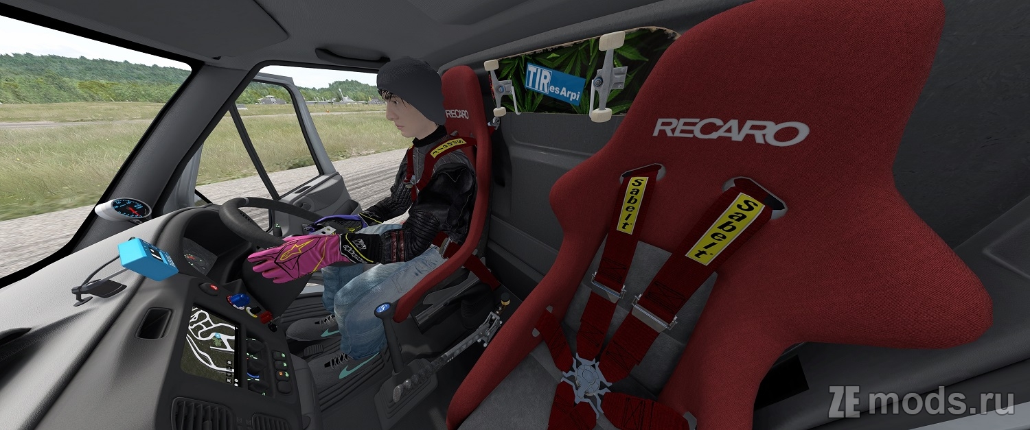 Мод Ford Transit Tuning pack для Assetto Corsa