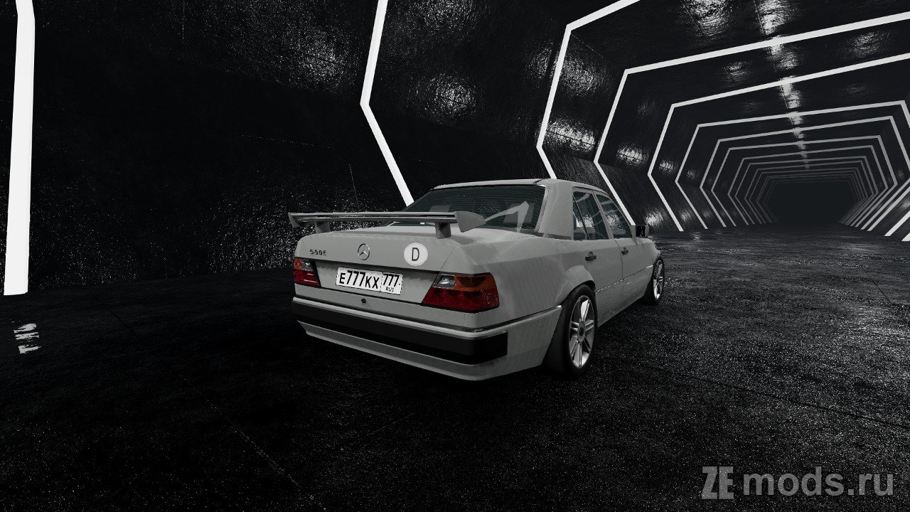 Mercedes-Benz W124 (Update) для BeamNG.Drive (0.31.x)