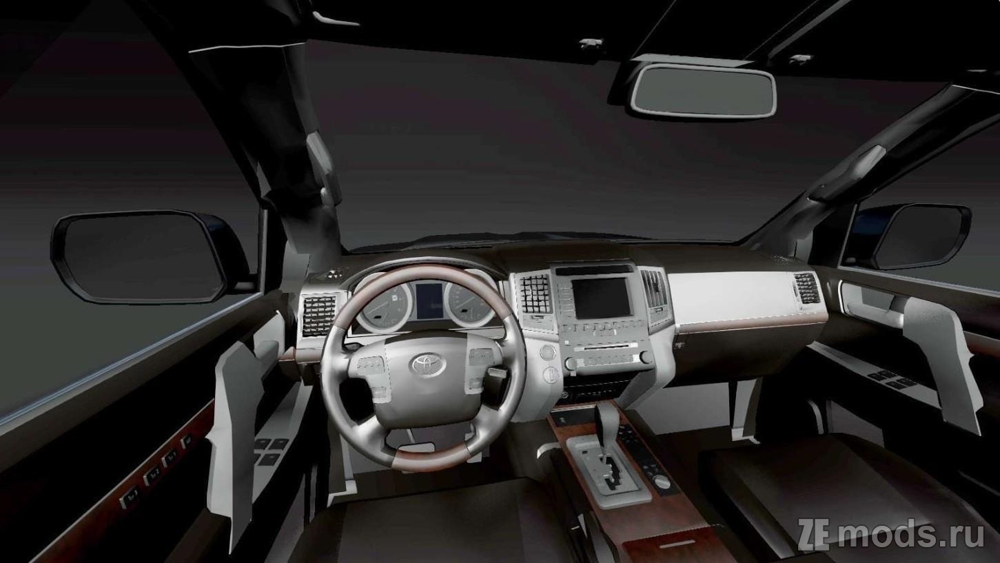Мод Toyota Land Cruiser 200 для BeamNG.drive
