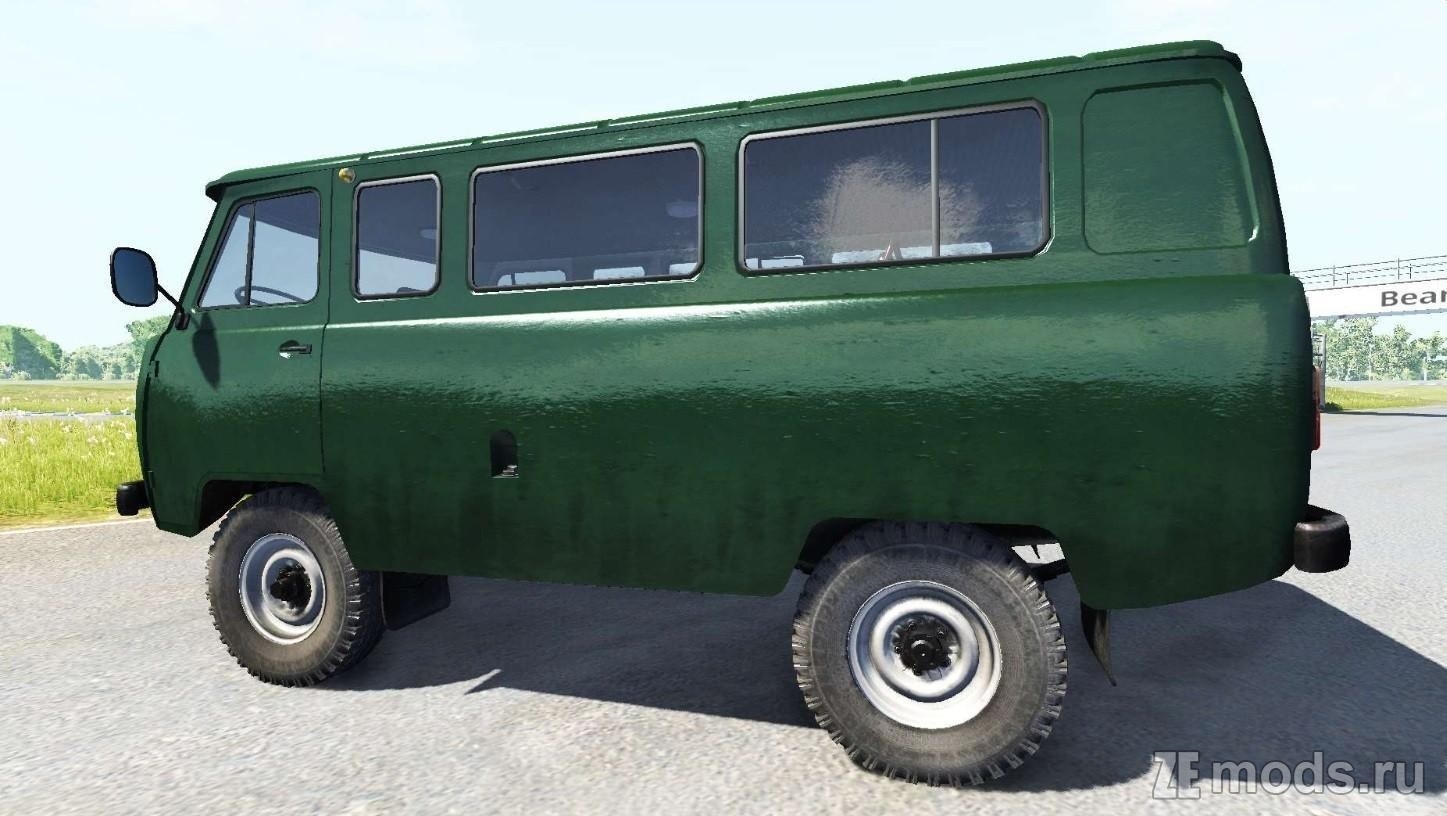 Мод УАЗ-2206 (Буханка) для BeamNG.drive