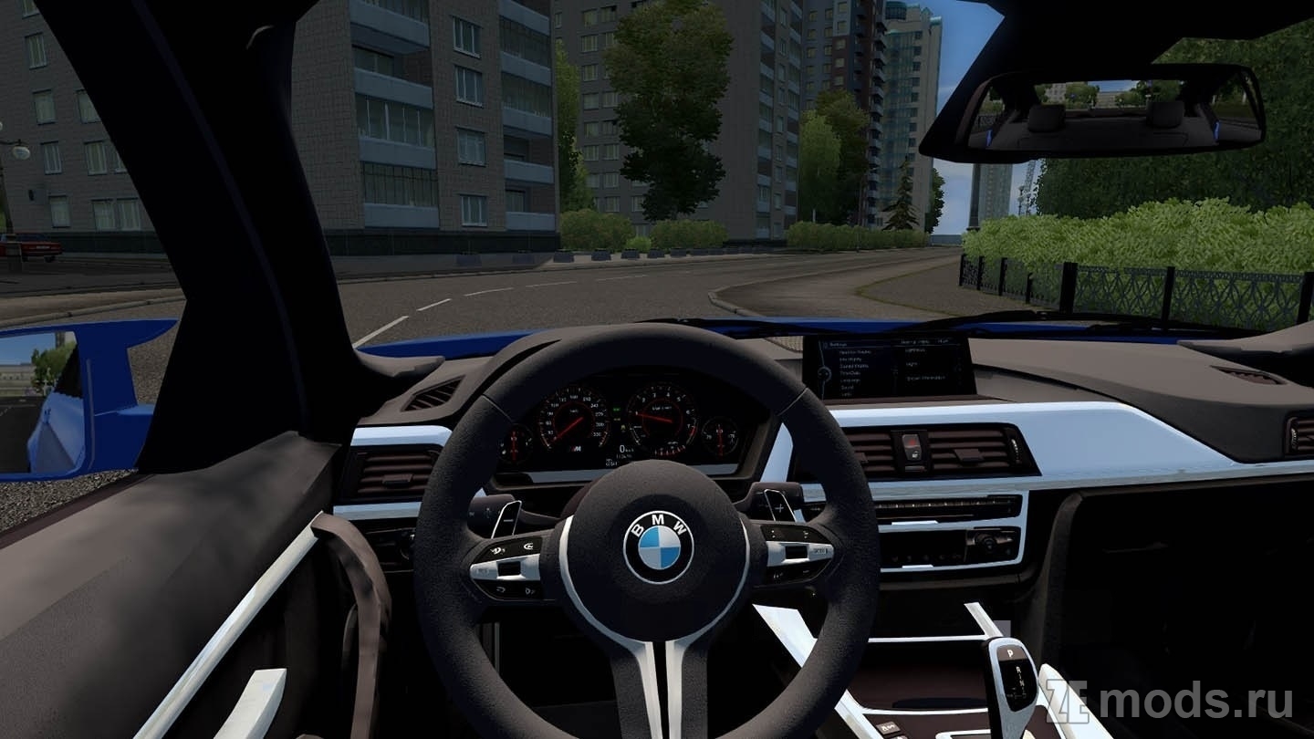 Мод BMW M3 F80 для City Car Driving