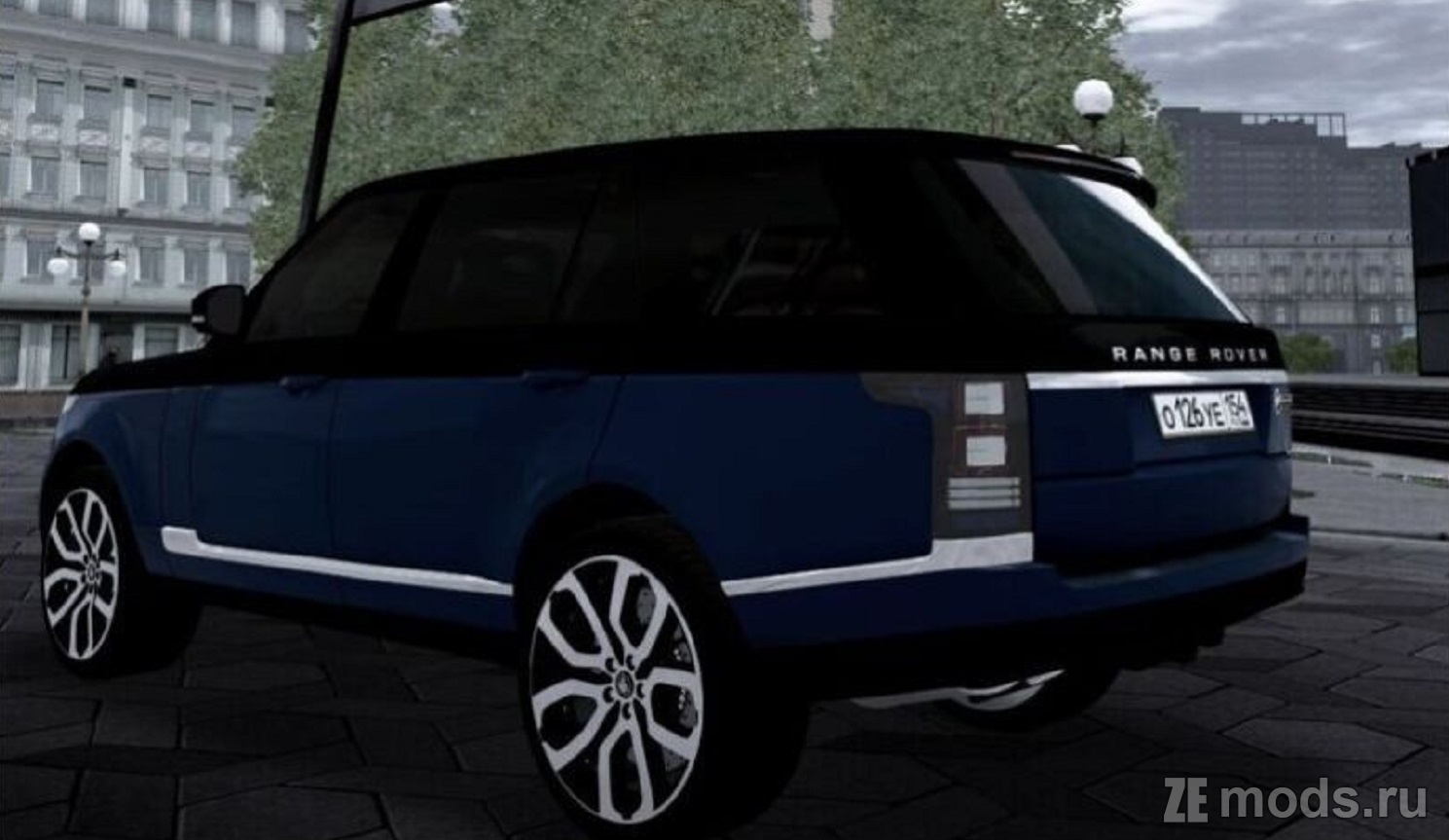 Мод Land Rover Range Rover SVA для City Car Driving
