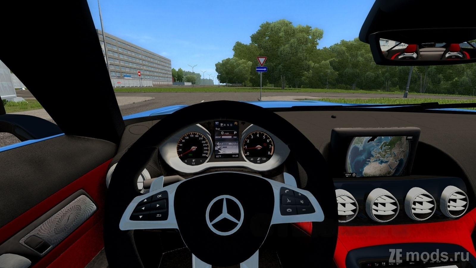 Мод Mercedes-Benz AMG GT для City Car Driving