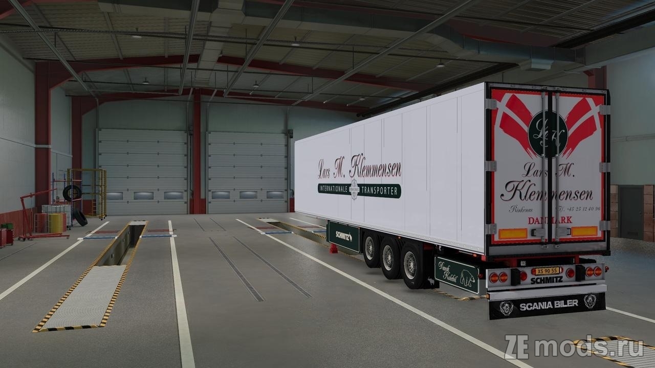 Мод Schmitz Klemmensen (2.0) для Euro Truck Simulator 2