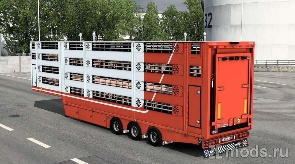 Мод Pezzaioli Livestock (7.0) для Euro Truck Simulator 2
