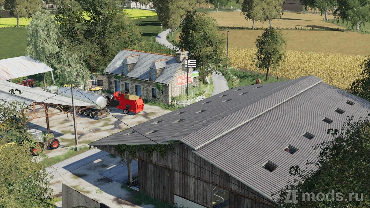 Карта Campagne Bretonne (2.0.0) для Farming Simulator 2019