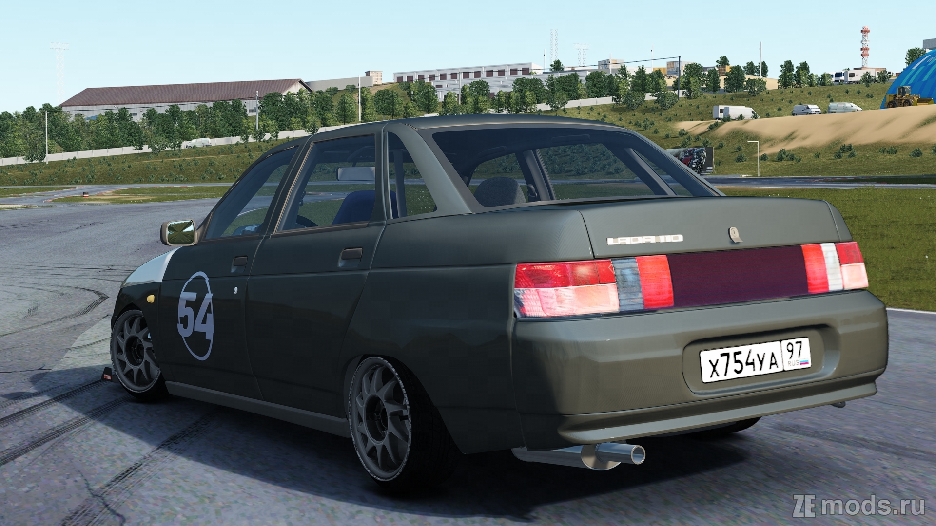 Мод Lada 2110 @trueillegal (ROSTOVSKIE TAXISTY) для Assetto Corsa