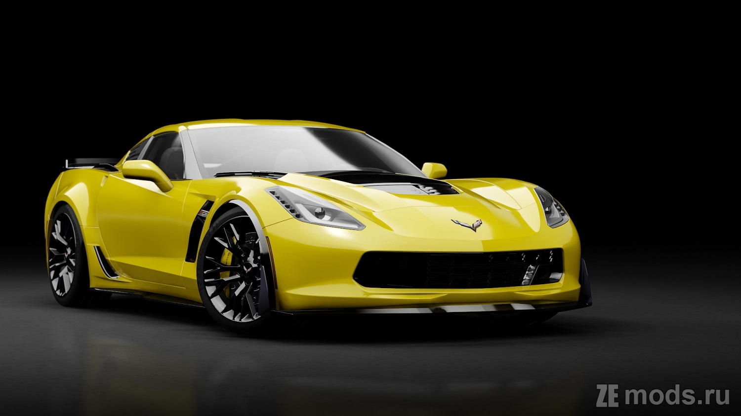 Мод Chevrolet Corvette C7 Z06 (Z07) для Assetto Corsa