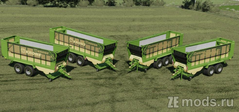 Krone ZX Pack (1.0) для Farming Simulator 19