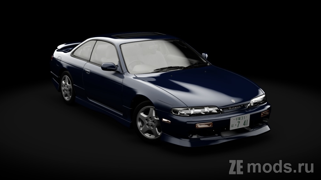 Мод Nissan Silvia S14 K’s AERO 1994 для Assetto Corsa