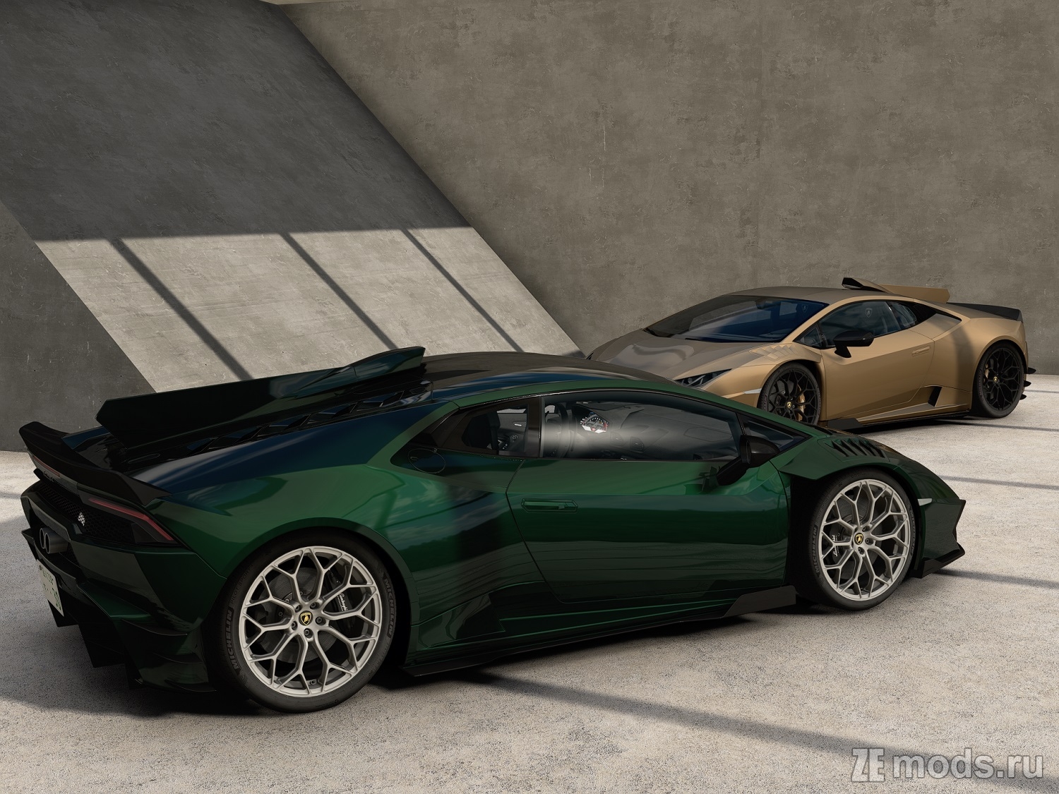 Мод Lamborghini Huracan ST Touring (1.0) для Assetto Corsa