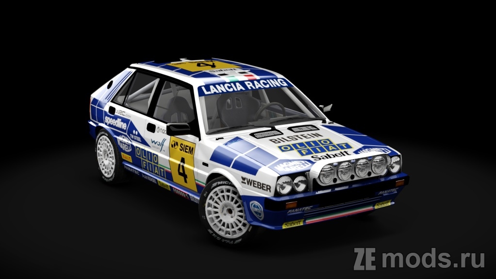 Lancia Delta HF 4WD Gr.A LF 1987 (1.5) для Assetto Corsa