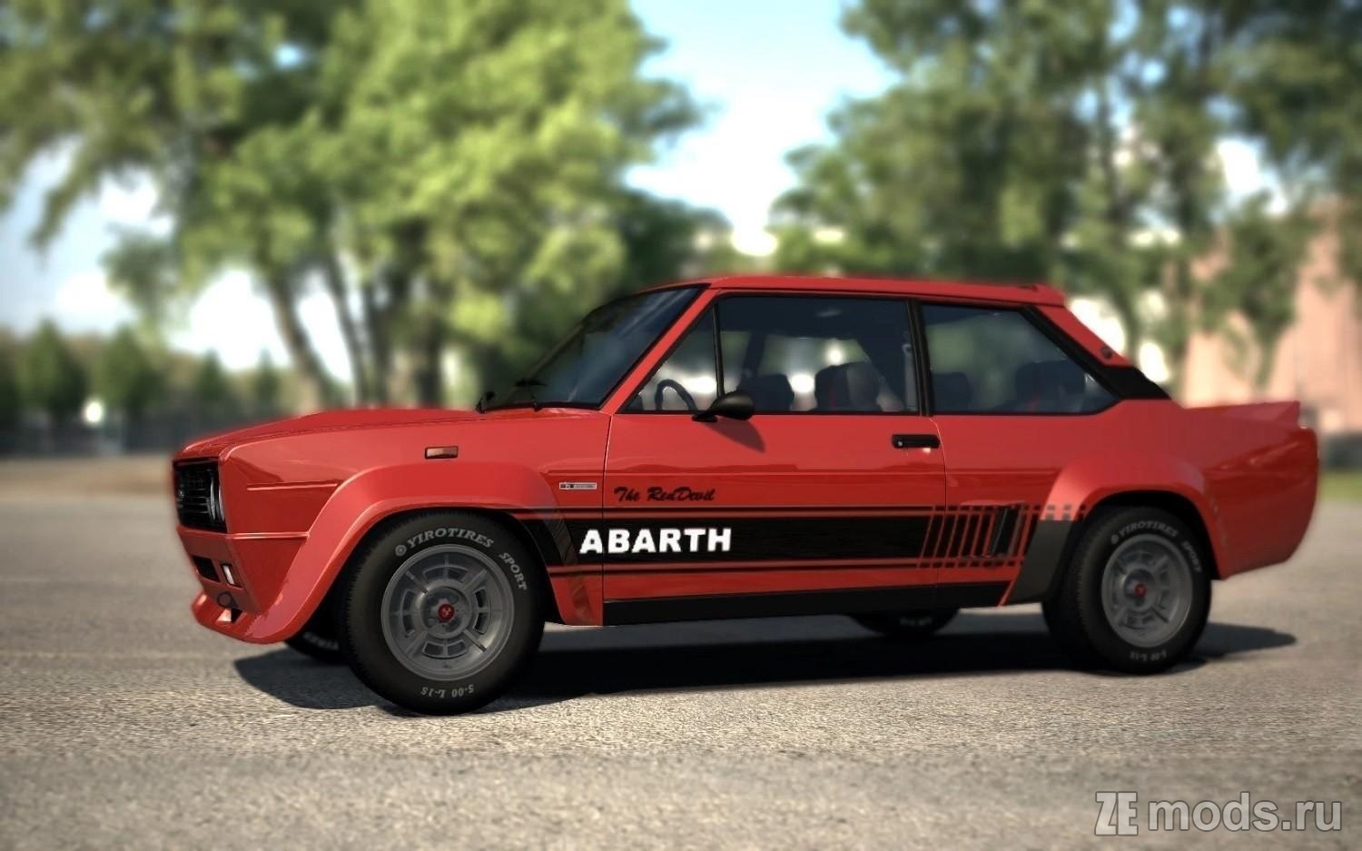 Мод Fiat 131 Abarth Racing (2.1) для Assetto Corsa