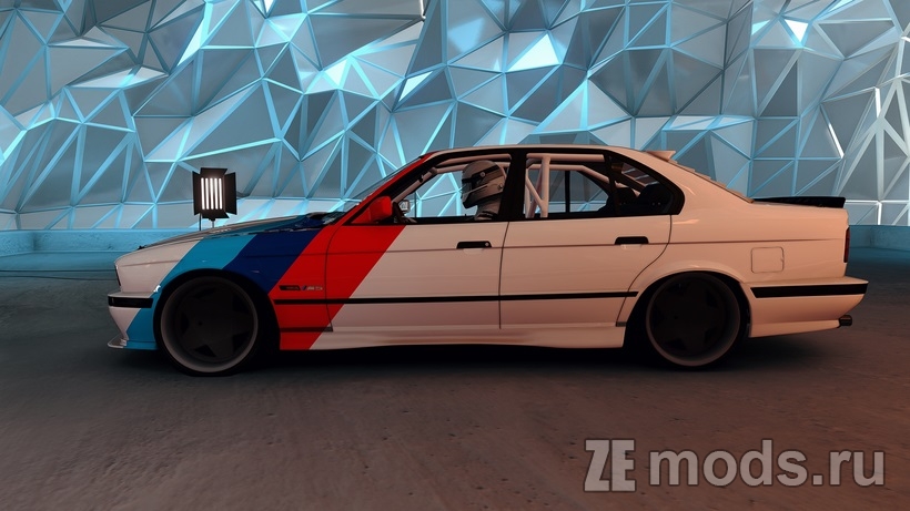 Мод 687 Bros BMW M5 E34 Sedan для Assetto Corsa