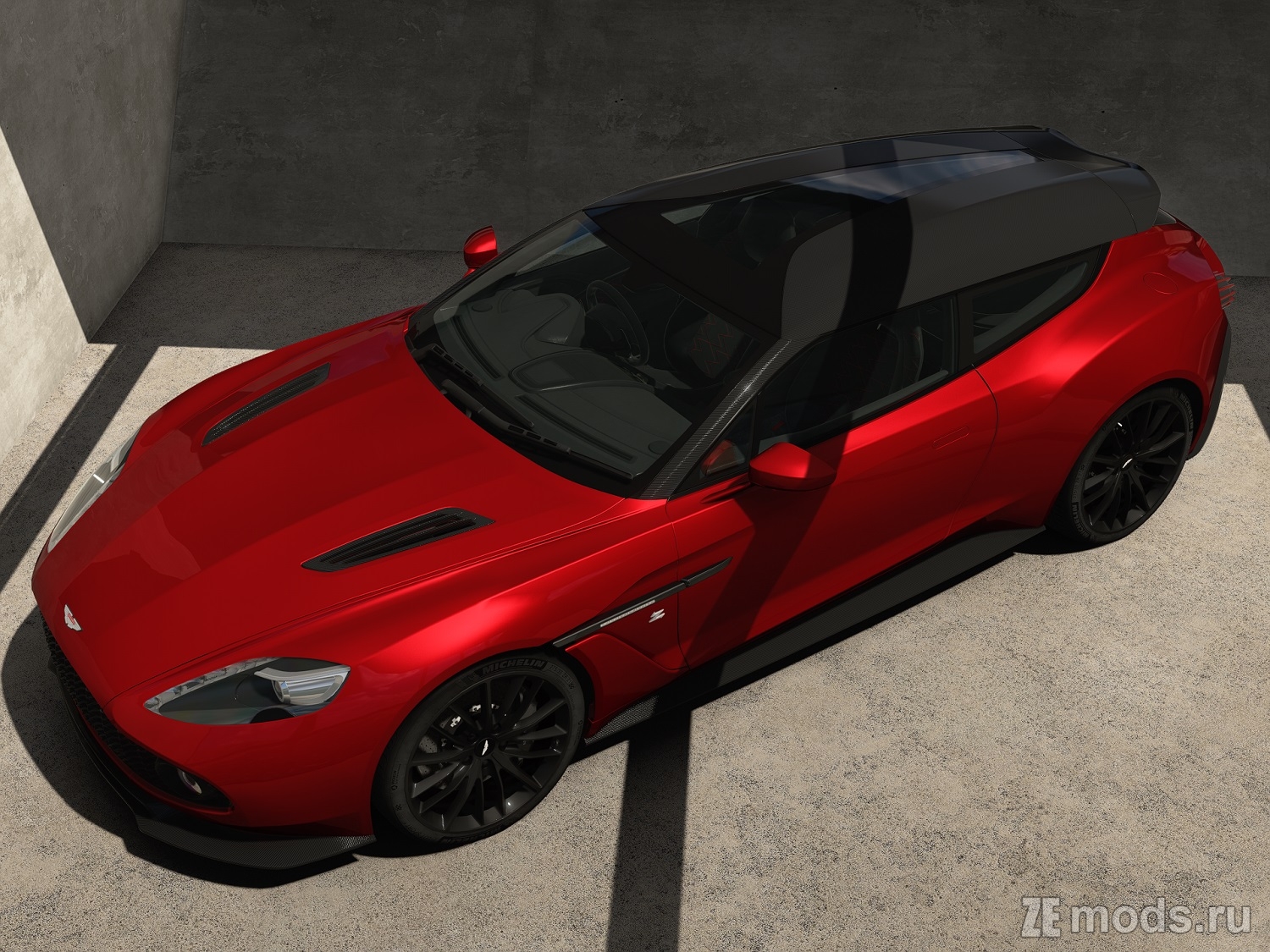 Мод Aston Martin Vanquish Zagato Shooting Brake (1.0) для Assetto Corsa