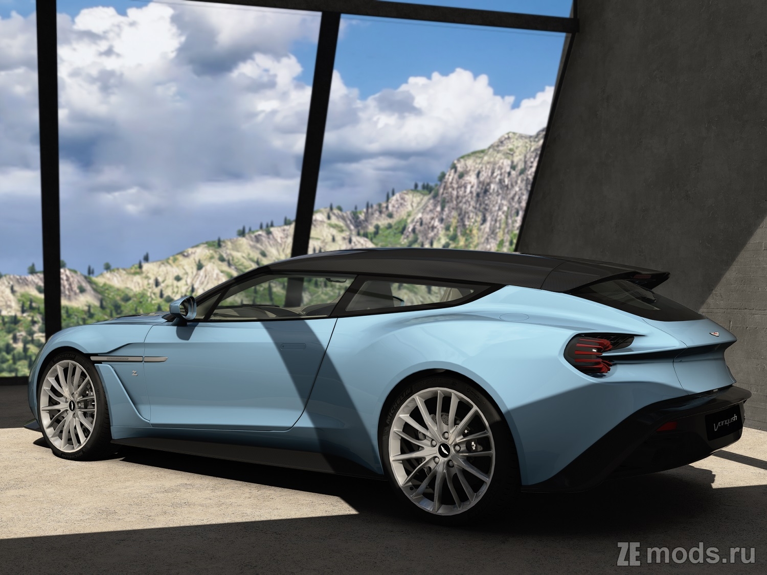 Мод Aston Martin Vanquish Zagato Shooting Brake (1.0) для Assetto Corsa