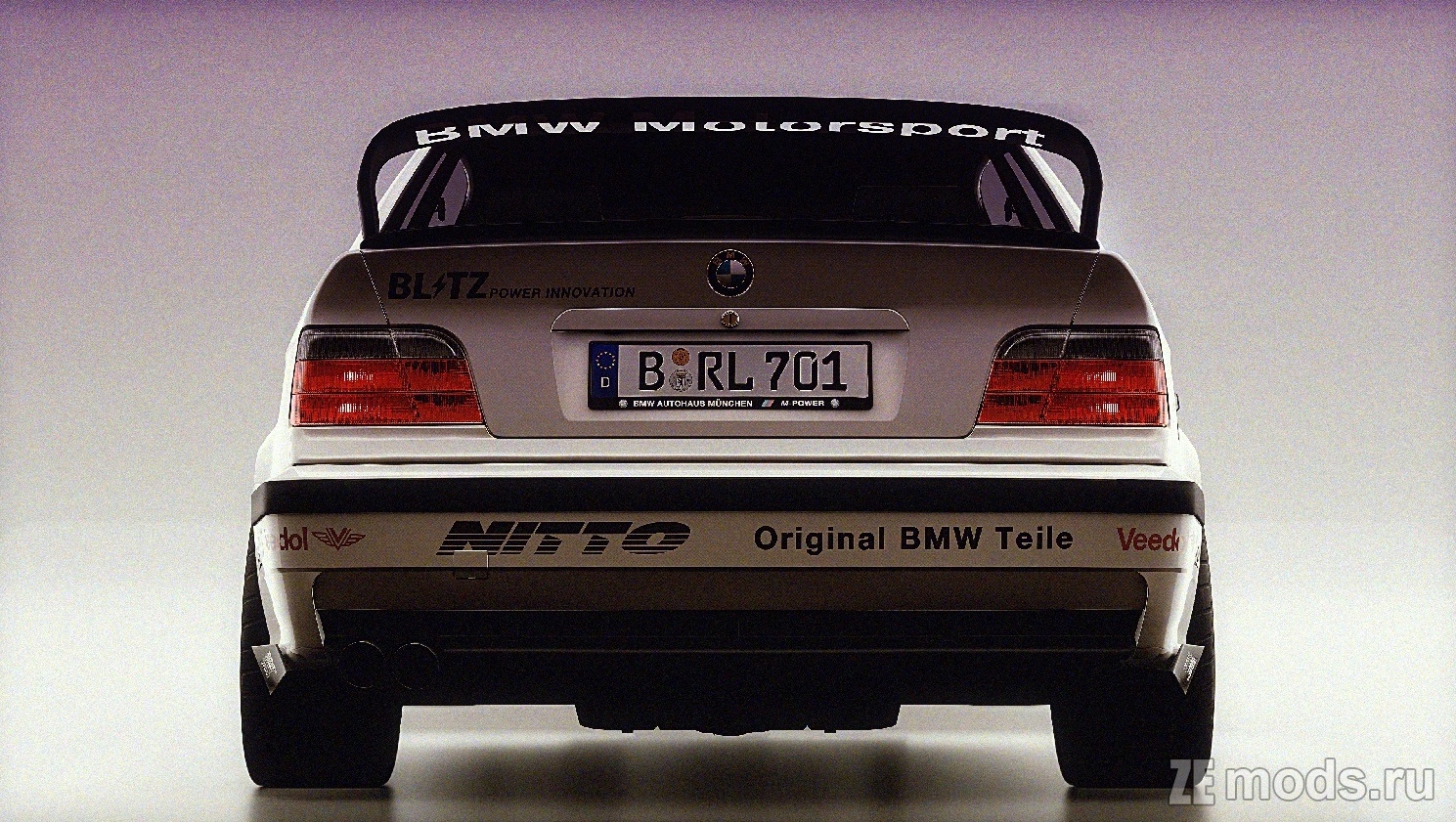 Мод BMW M3 E36 Blitz Nur для Assetto Corsa