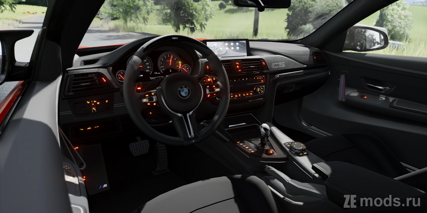 Мод BMW M4 CS Street Sliders (1.15) для Assetto Corsa