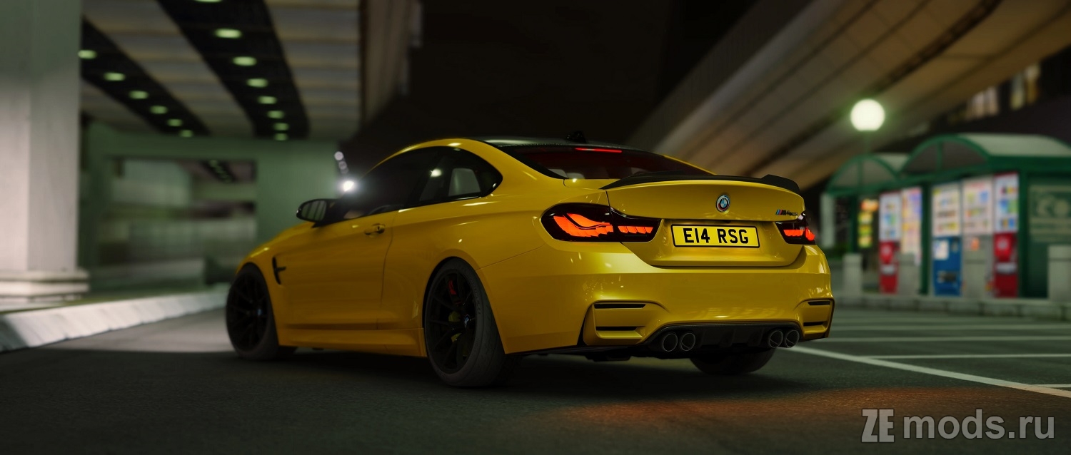 Мод BMW M4 CS Street Sliders (1.15) для Assetto Corsa