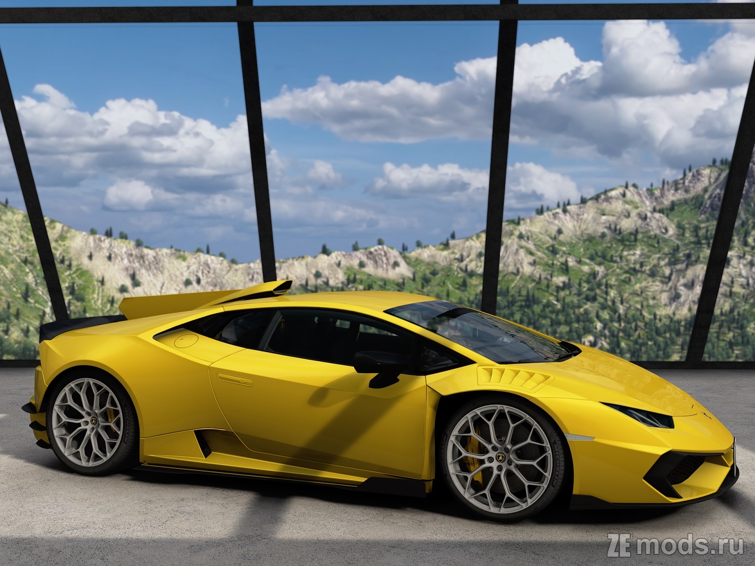 Мод Lamborghini Huracan ST Touring (1.0) для Assetto Corsa