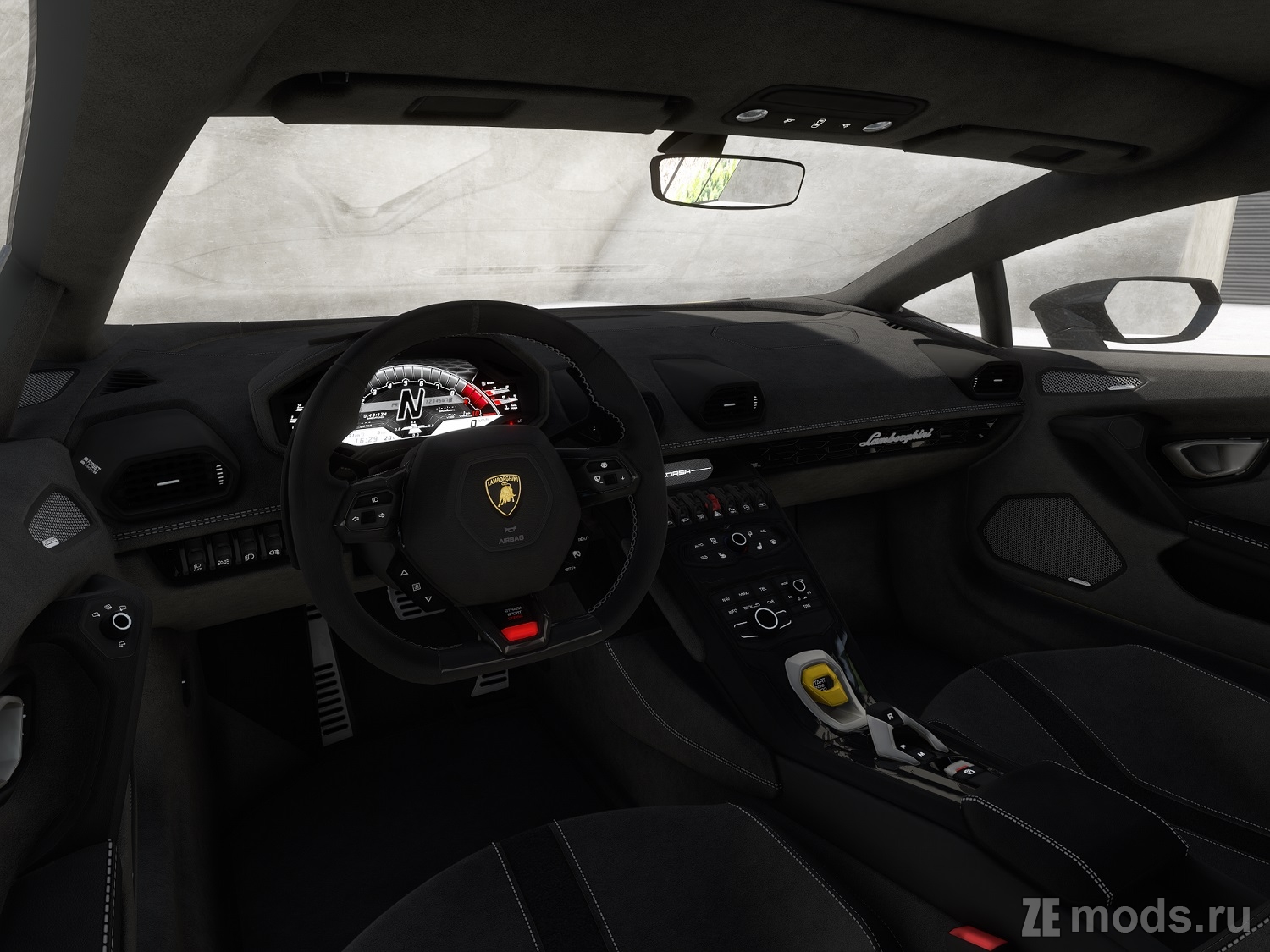 Мод Lamborghini Huracan ST Touring (1.0) для Assetto Corsa