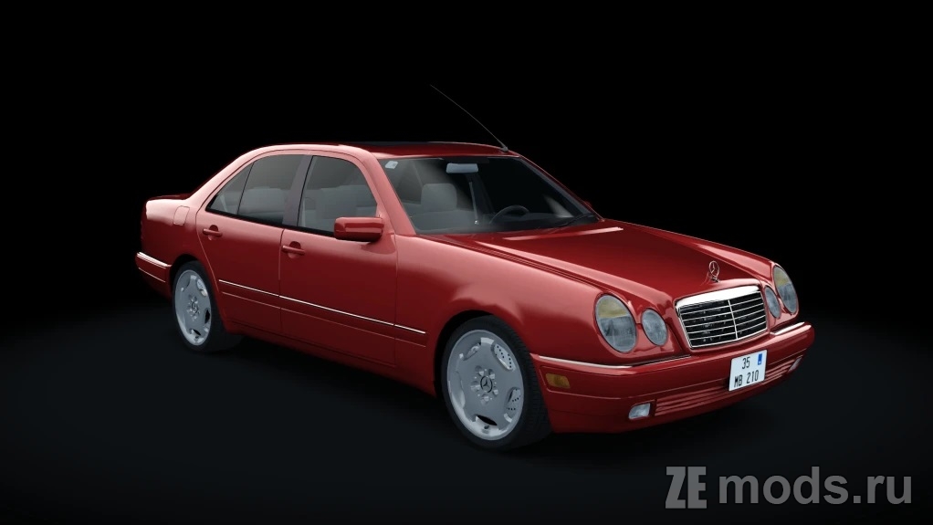 Mercedes W210 Sedan (1.1) для Assetto Corsa