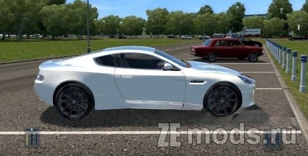 Мод Автомобиль Aston Martin Virage (1.0) для Car City Driving (1.5.2)