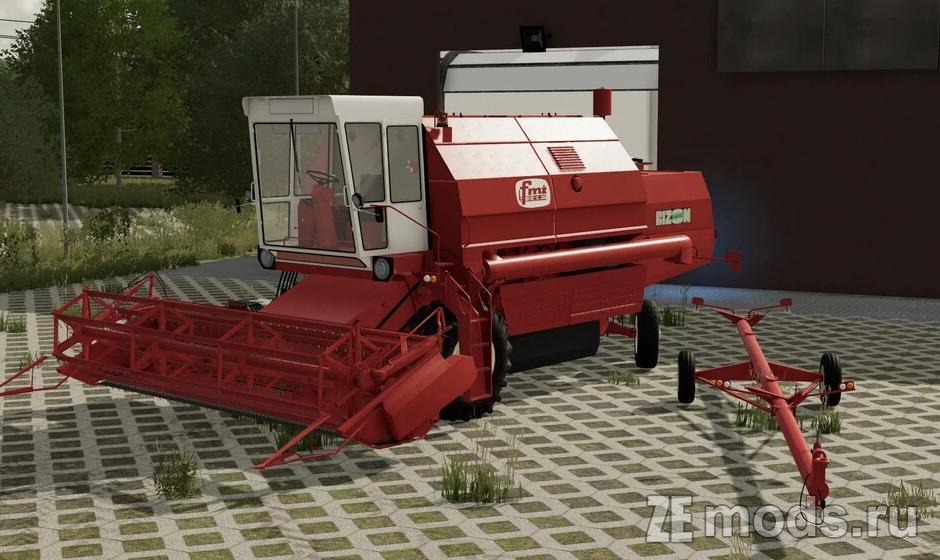 Комбайн Bizon Gigant Z061 (1.3) для Farming Simulator 22